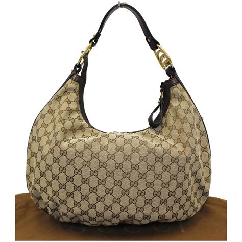 hobo bags gucci|gucci hobo bag beige.